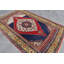 Tapis rouge Oushak Vintage