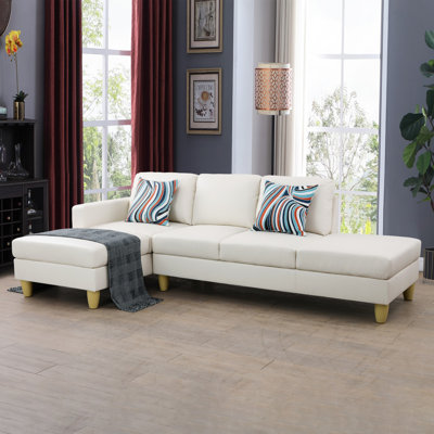Kerriana Faux Leather Sectional
