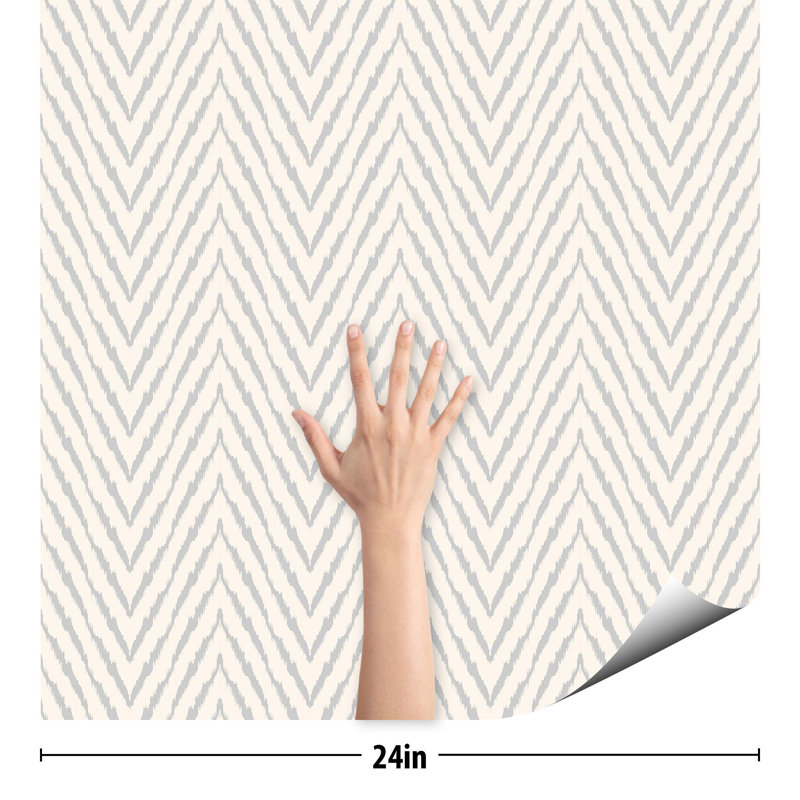 Peel & Stick Geometric Tile, 126" L x 24" W