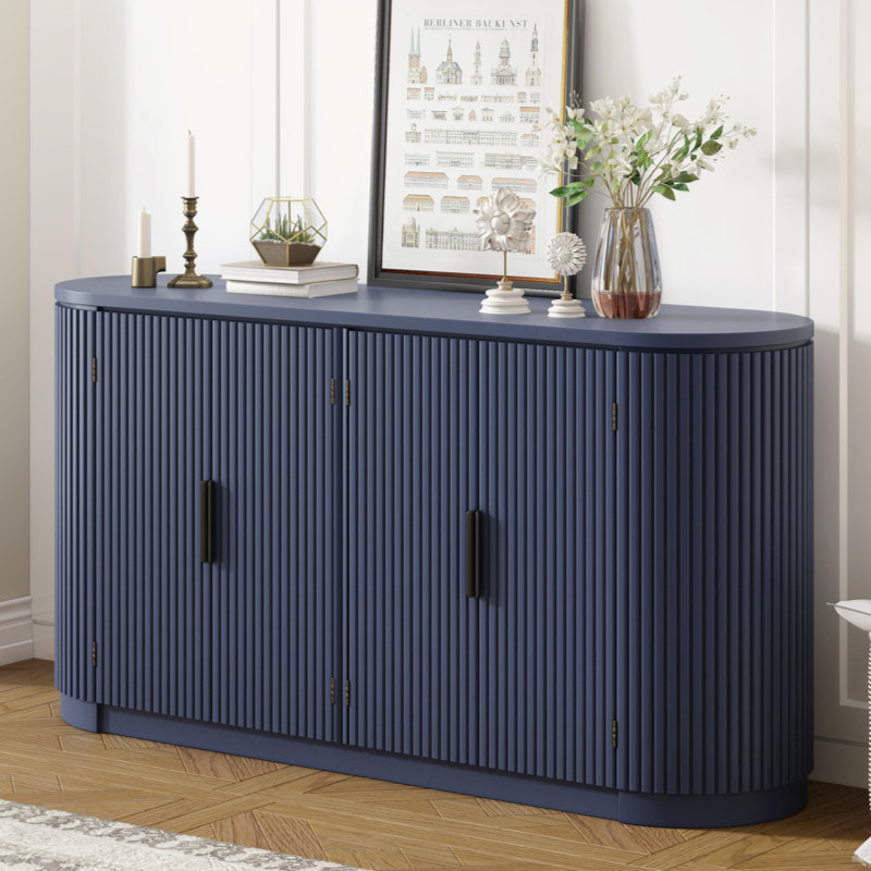 Accent Chests / Cabinets Accent Cabinet, Navy Blue