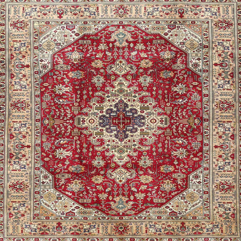 Ellenor Oriental Indoor Rug, Square 3'