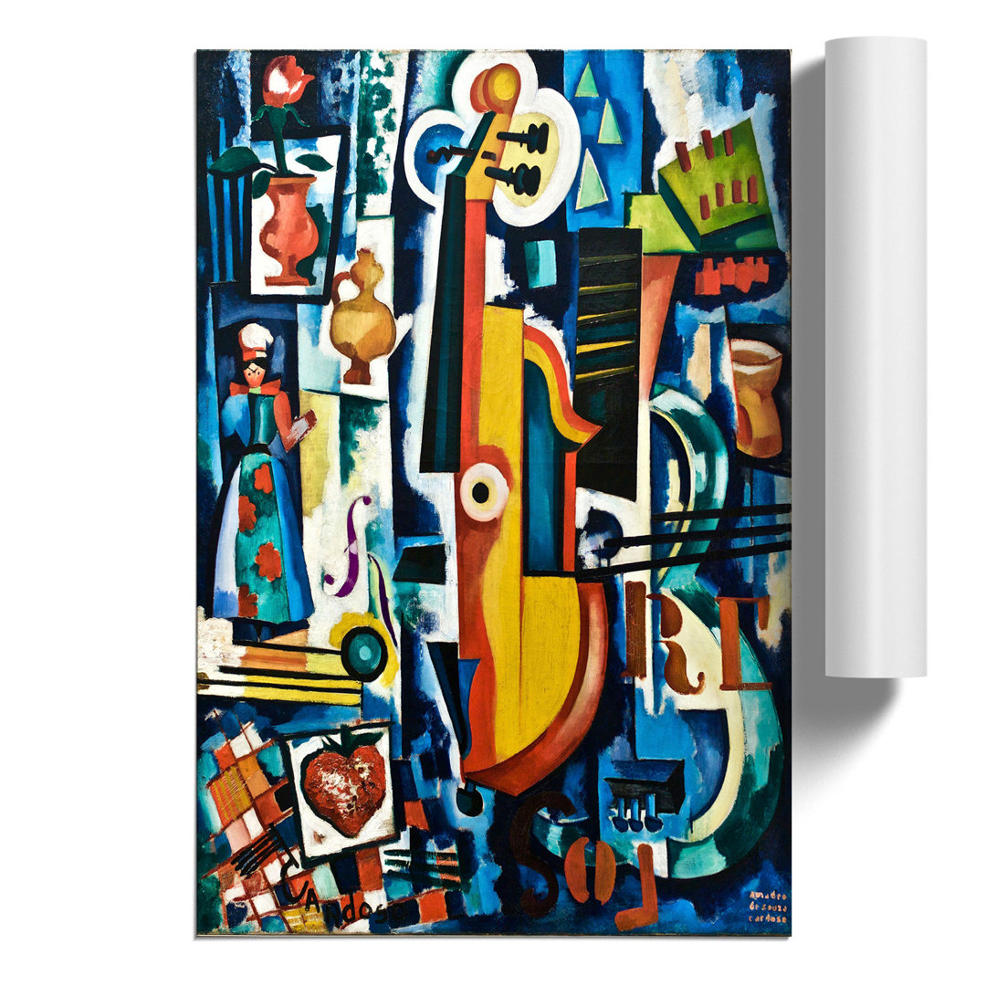Composition by Amadeo de Souza Cardoso - Frameless Print