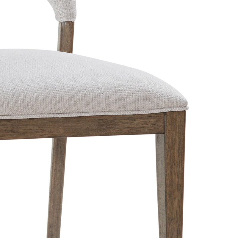 Fauteuil d'appoint rembourré en mousse H 19 po Flemming