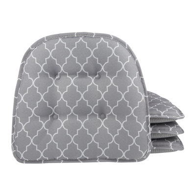 Coussins de salle à manger et de cuisine antidérapants de 16 po x 15 po x 2 po