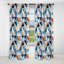 Ethereal Geometric - Rideau abstrait - Rideau abstrait occultant - 1 panneau-107548146