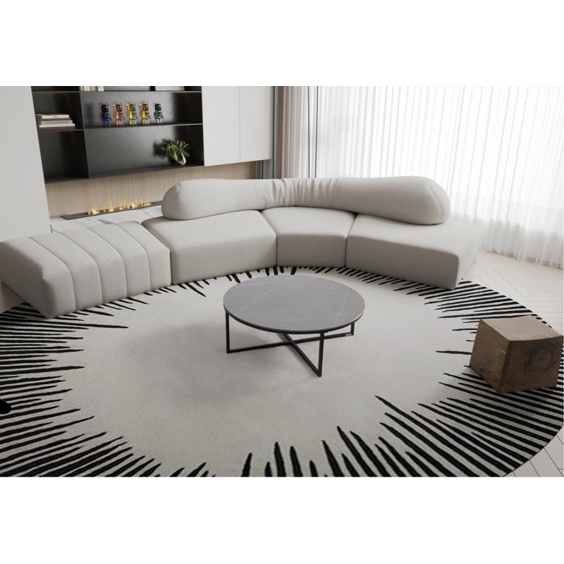 Aseem Trestle Coffee Table, Grey