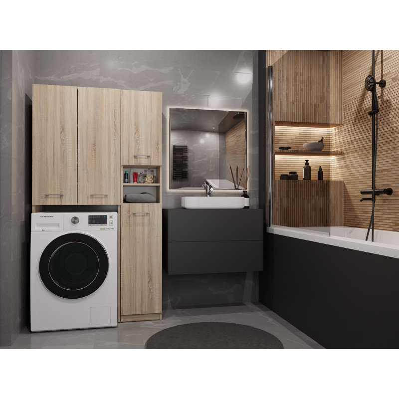 Narla MDF Wood Laundry Room Organiser