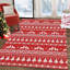 Rectangle Geometric Washable Area Rug-141184664