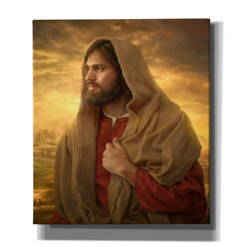 «Light of the World» par Howard Lyon, art mural sur toile, L 26 po x H 30 po