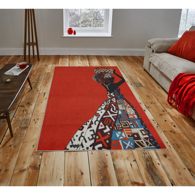 Premium Hall Carpet, 31.5 x 78.7 Inches | 100% Polyester, Antibacterial | 0.04 in Pile Height, Non-Slip Underside, Machine Washable | 3D Digital Printing | Ideal for Living Room & Entryway, Easy Maintenance