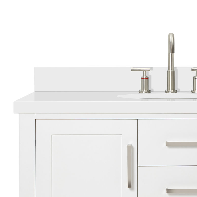 Bayhill 43'' W Single Vanity, White
