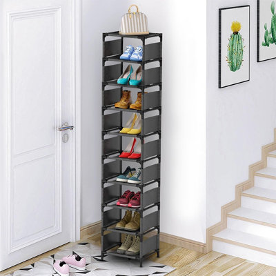 10 Pair Shoe Rack