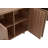Jodie 65" Mid-Century Modern Sideboard with 8 Adjustable Shelves in Maple-195657328