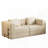 72.4 Inch Convertible Sofa Bed-552653089