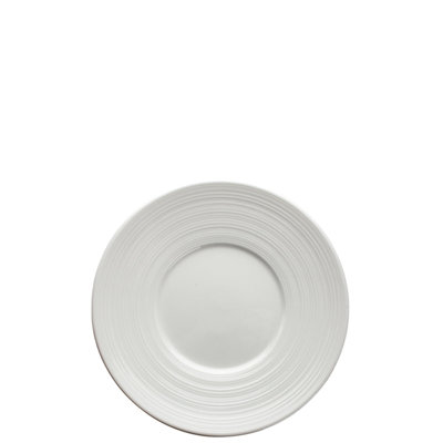 Assiettes à dessert en porcelaine blanche 6,5 pouces Sharod Latitude Run Collection Zendo