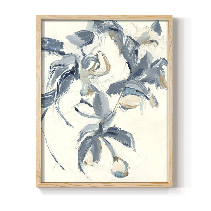 Reproduction encadrée White Bounty - bois massif, Naturel, H 11 po x l 9 po