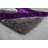 Thionville Shag Purple/Grey Shag Area Rug-1037222752