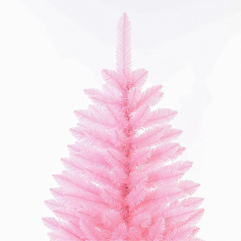 Arbre de Noël 6 pi - rose, H 6 pi