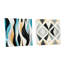 Daedrian - Ensemble de 2 reproductions abstraites en acrylique Popart-103929518