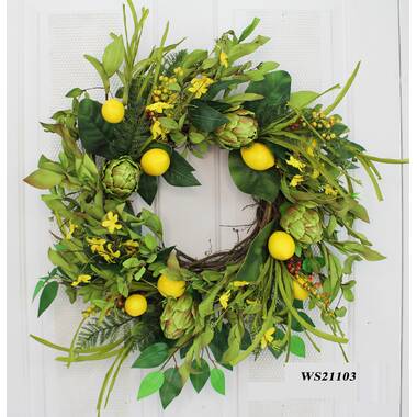 Rosalind Wheeler 24 Foam Wreath & Reviews