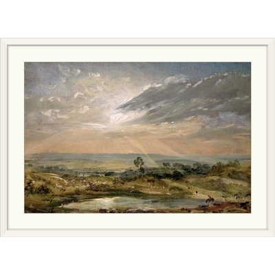 «Branch Hill Pond, Hampstead» par John Constable, reproduction d'art