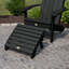 Chaise Adirondack en plastique avec repose-pieds Hinz-27117476