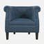 Fauteuil demi-tonneau rembourré contemporain Lily-1864048272