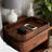 Walnut Wood Tray, Elegant Entryway Key Holder And Jewelry Organizer, Stylish Decorative Tray For Vanity And Home Decor