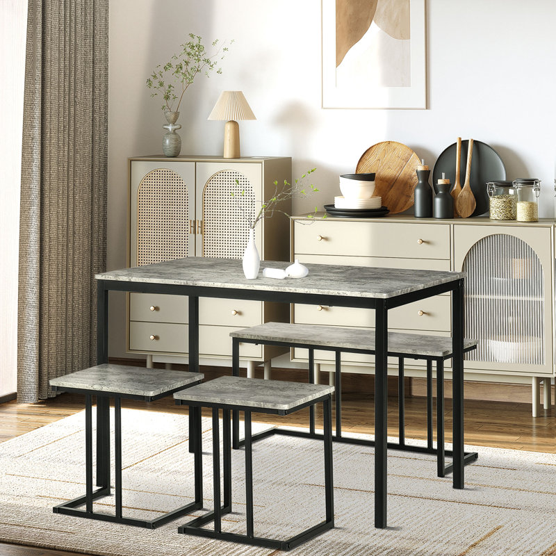 Mikolas 4 - Person Dining Set