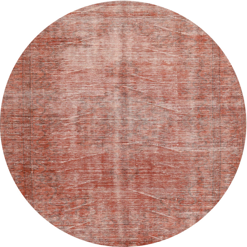 Oriental Indoor Rug, Round 5'