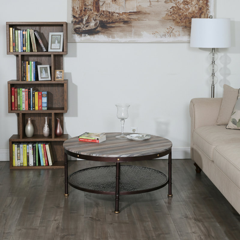 Stephany Solid Wood Top Coffee Table