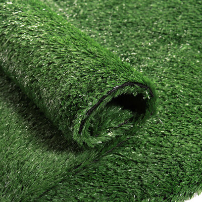 Tapis synthétique synthétique synthétique vert gazon synthétique