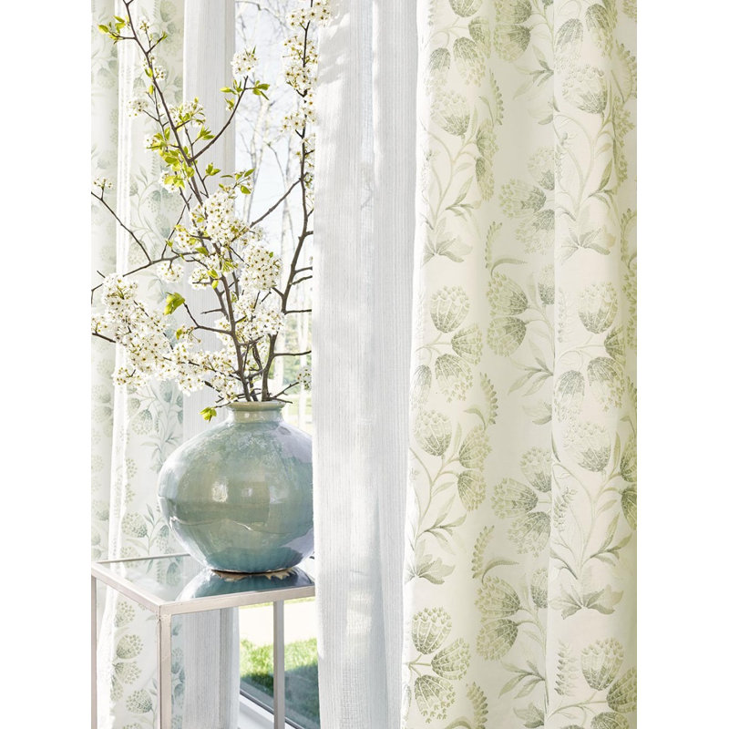 Pacifica Sora Sheer Fabric, Pale Sky