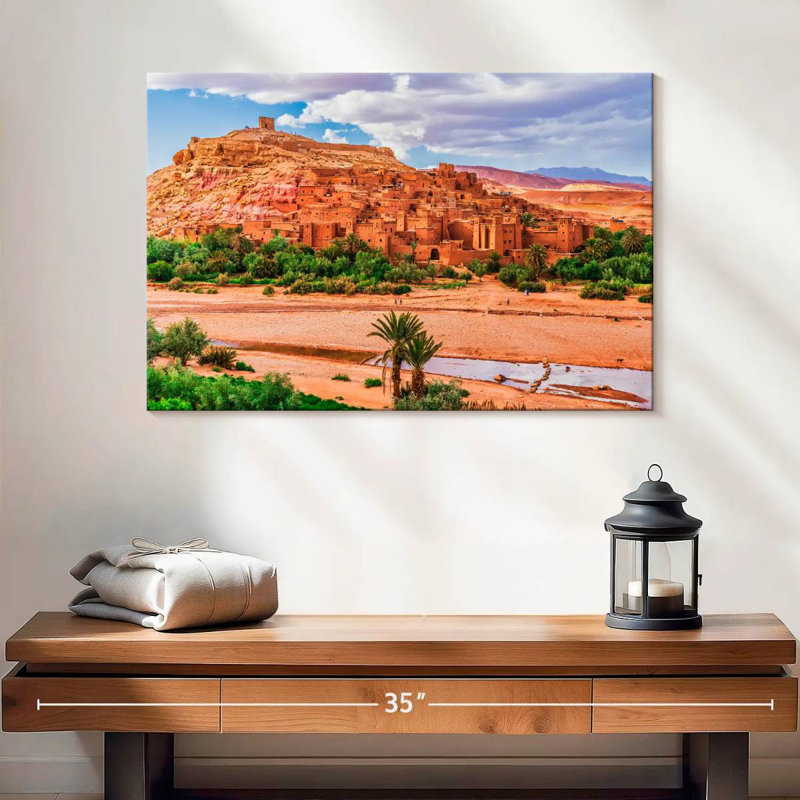 Village Alvord Ait Benhaddou, H 16 po x l 24 po
