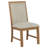 Natural Brown 7-Piece Rectangular Dining Set