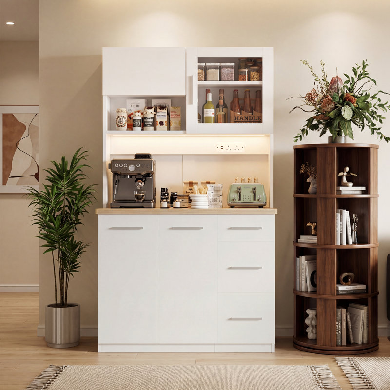 100cm Sideboard, White