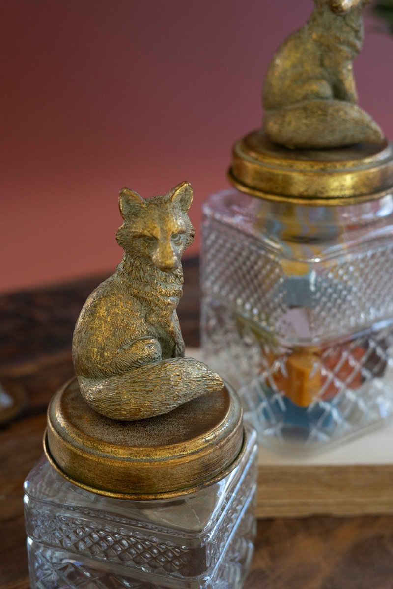  Set of Two Fox Canisters