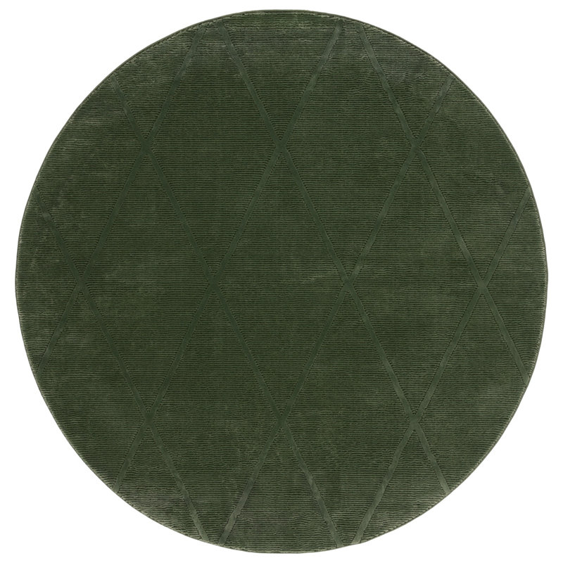 Revive Performance Geometric Rug, Round 6'7"
