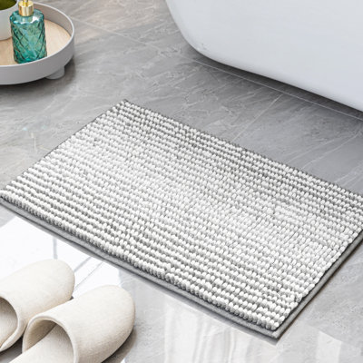 Tapis pour salle de bain en chenille douce Zager
