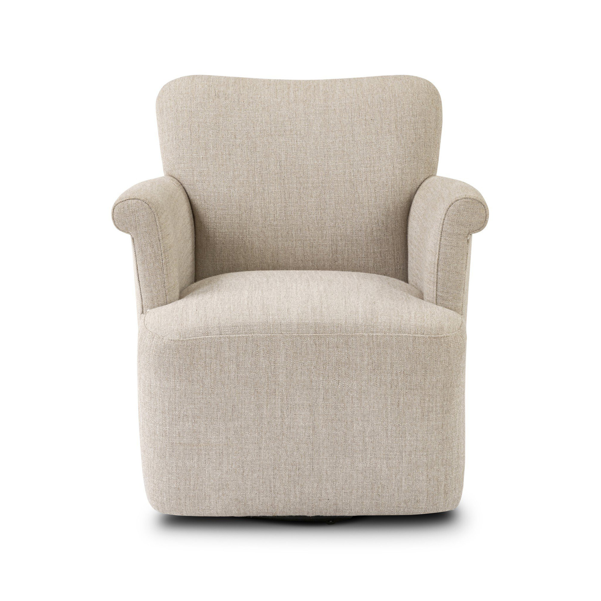 Camellia Swivel Chair, Alcala Wheat
