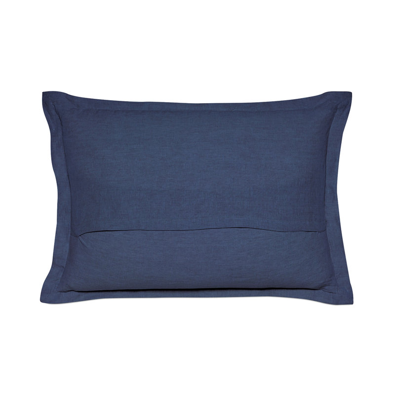 Shiloh Linen Sham, Queen, Indigo