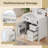 Diajah 30'' Single Bathroom Vanity with Ceramic Top-1392756976
