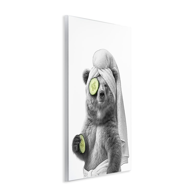 «Fun Bear Face Mask» par Annalisa Latella, H 19 po x l 13 po