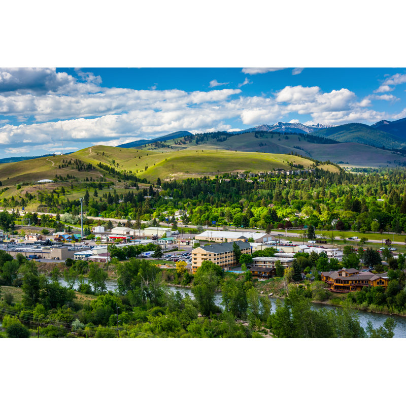 View Of Missoula - Wrapped Canvas Print, 30cm H x 46cm W
