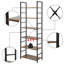 Abbie-Rayne 180cm H x 60cm W Iron Etagere Bookcase