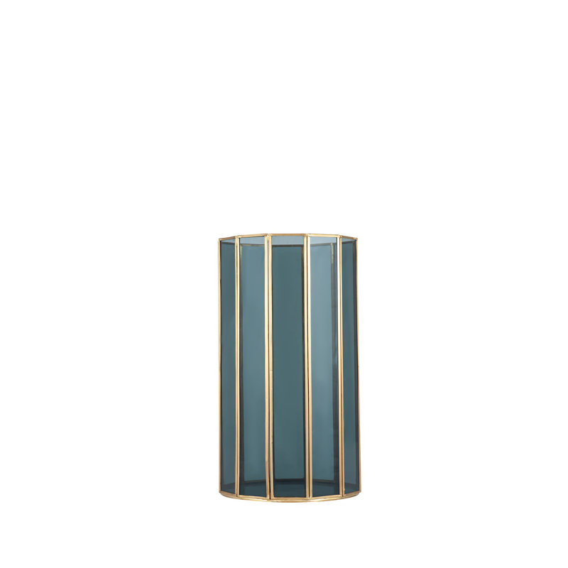 Tabletop Lantern, 41cm H x 20cm W x 20cm D