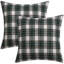 Housses de coussin de Noël écossais tartan écossais 20 x 20 bleu-138214111-138214108