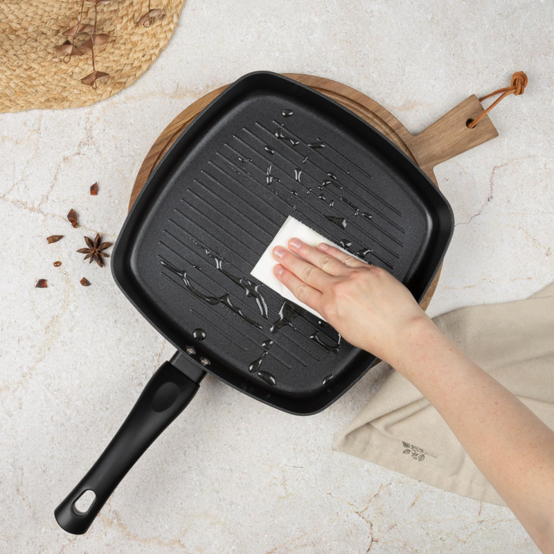 Non-Stick Frying Pan, Matte Black