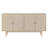 4-Door Sideboard With Convex Pattern Doors For Kitchen