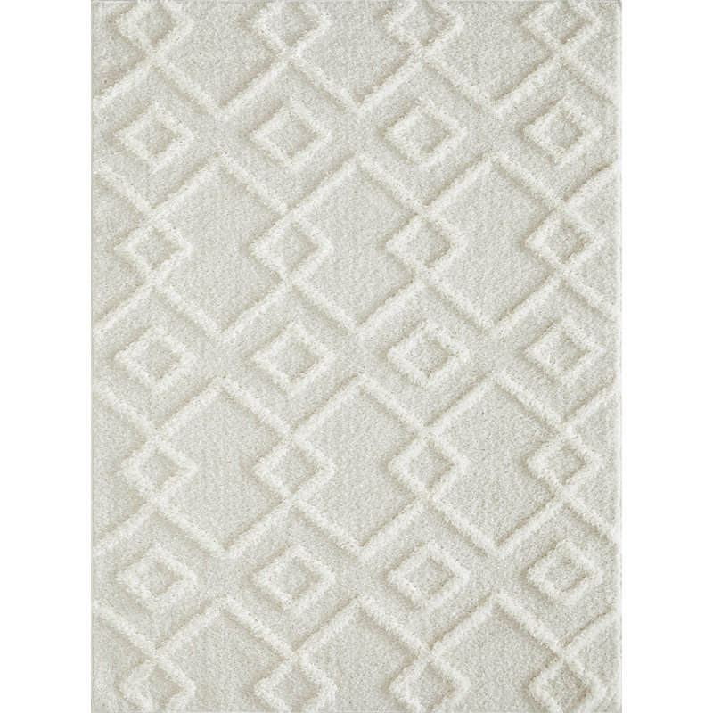 Ikue Performance Geometric Indoor Rug, Rectangle 2' x 3'